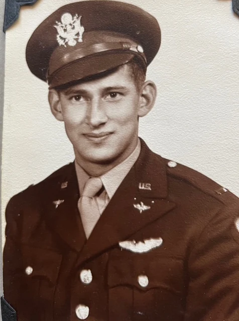 Lt. James H. Lorenz, US Army Air Forces officer portrait: James Lorenz Air Force Portrait (1943)